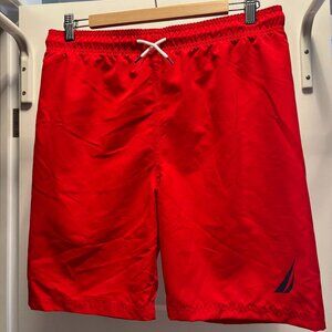 NEW Red Nautica Swim Shorts Youth XXL (18/20)